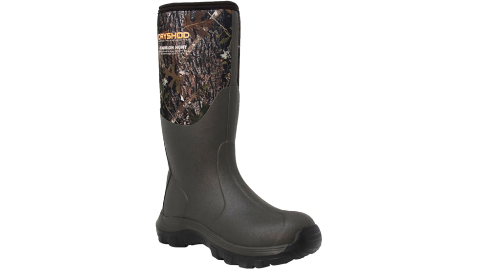 Dryshod Evalusion Hunt Boot - Mens, Camo/Bark, 9, EVH-MH-CM-009