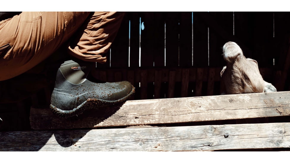 Dryshod Legend Ankle Boot - Mens, Moss/Grey, 7, LGD-MA-MS-007