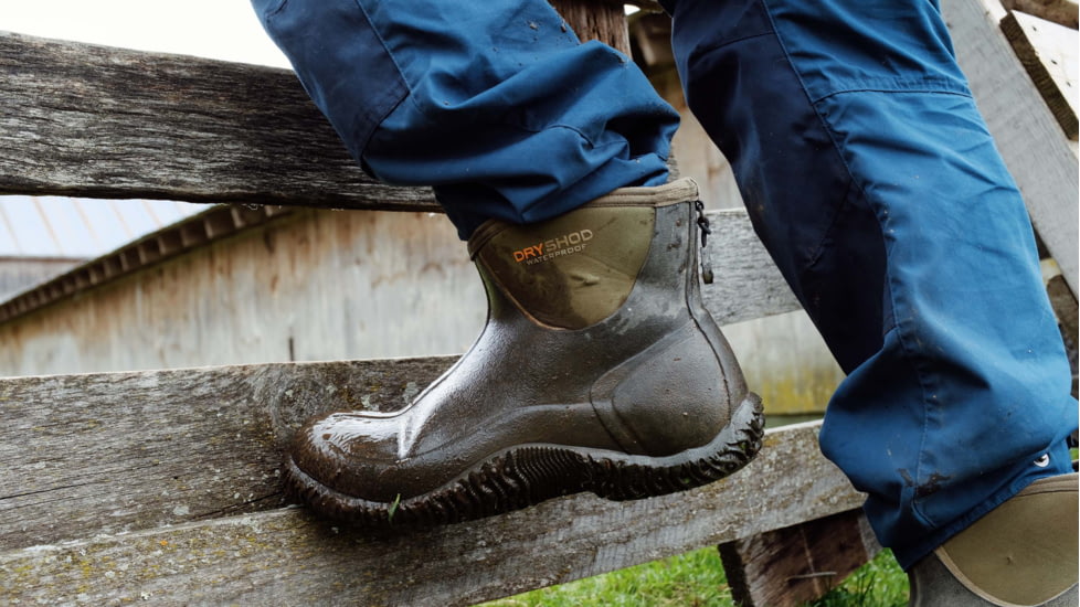 Dryshod Legend Ankle Boot - Mens, Moss/Grey, 7, LGD-MA-MS-007