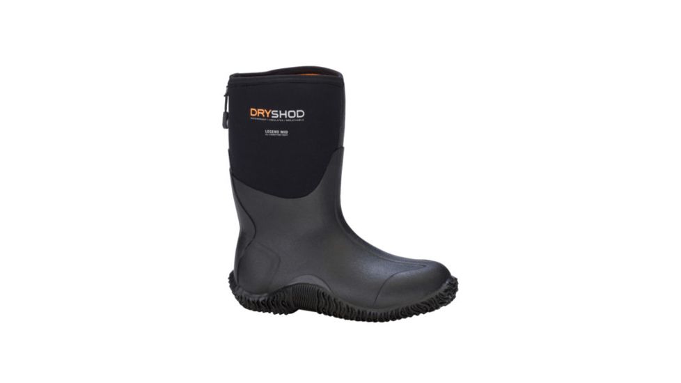 Dryshod Legend Mid Boot - Men's, Black/Neon, 10 LEG-MM-BK-010