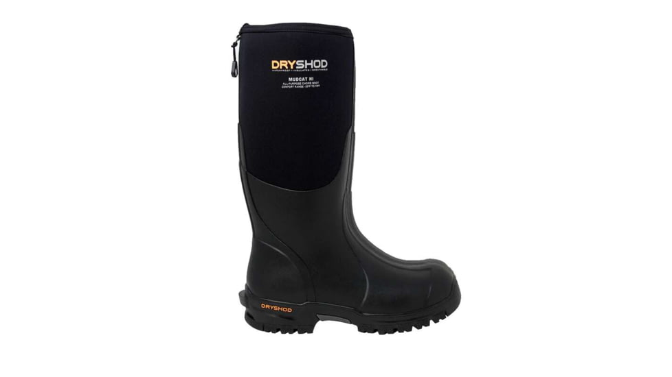Dryshod Mudcat Boot - Mens, High, Black, 14, MDC-MH-BK-014