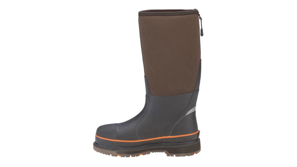 Dryshod Steel-Toe WIXIT Cool-Clad, Brown/Orange, 6 STT-UH-BR-006