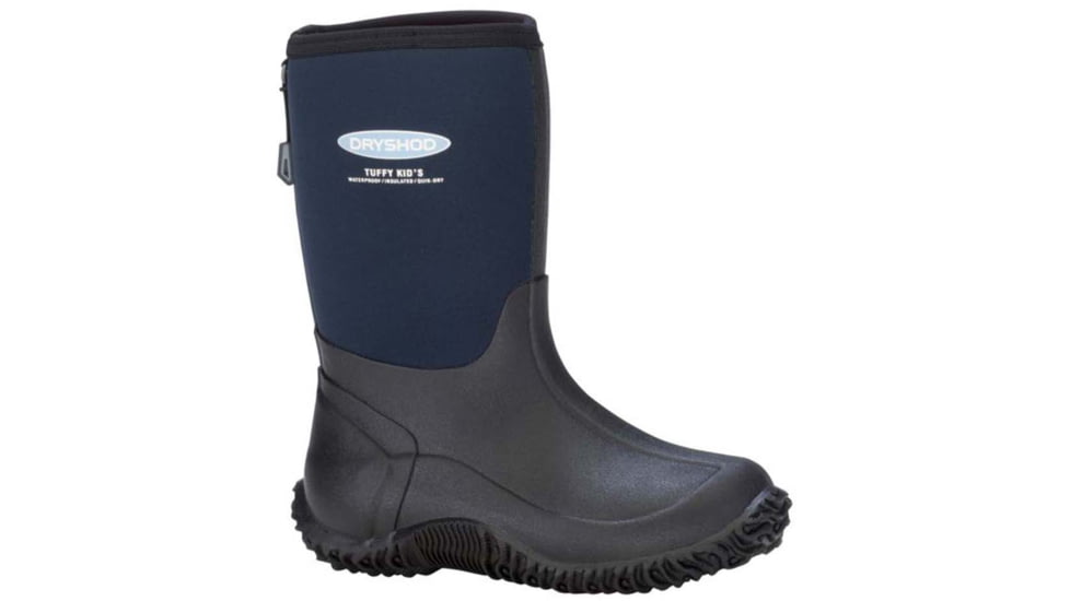 Dryshod Tuffy Sport Boot - Kids, Black/Navy, 10, TUF-KD-NV-010