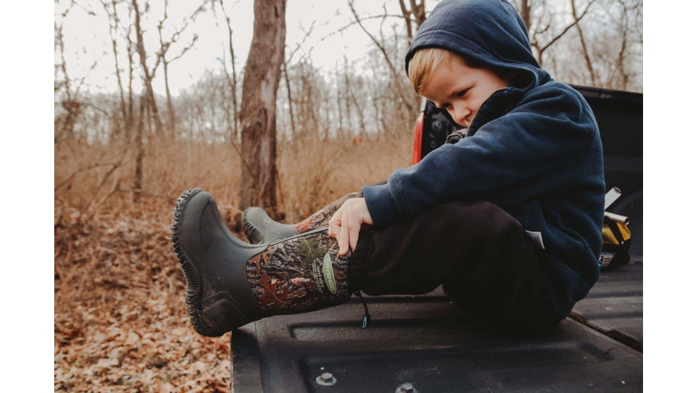 Dryshod Tuffy Sport Boot - Kids, Camo/Timber, 10, TUF-KD-CM-010