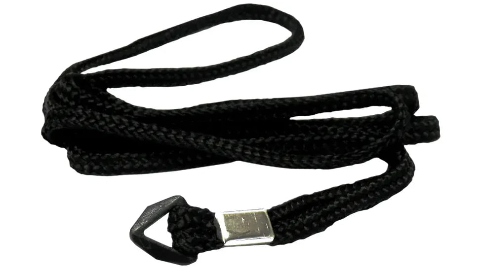 DT Systems Nylon Whistle Lanyard, Black, 88122