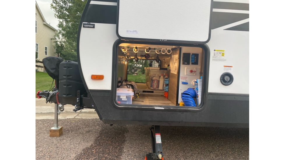 Du-Bro Du-Bro Trac-A-Rod Set, 2 Holds 6 Rods, Silver/White, 1080