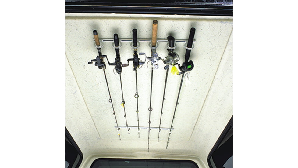 Du-Bro Du-Bro Trac-A-Rod Set, 2 Holds 6 Rods, Silver/White, 1080