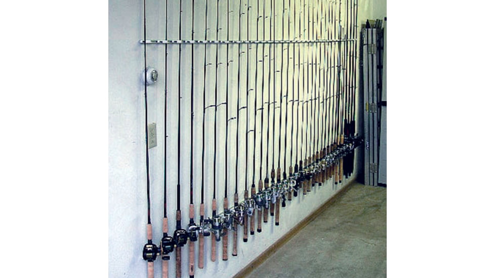 Du-Bro Du-Bro Trac-A-Rod Set, 2 Holds 6 Rods, Silver/White, 1080