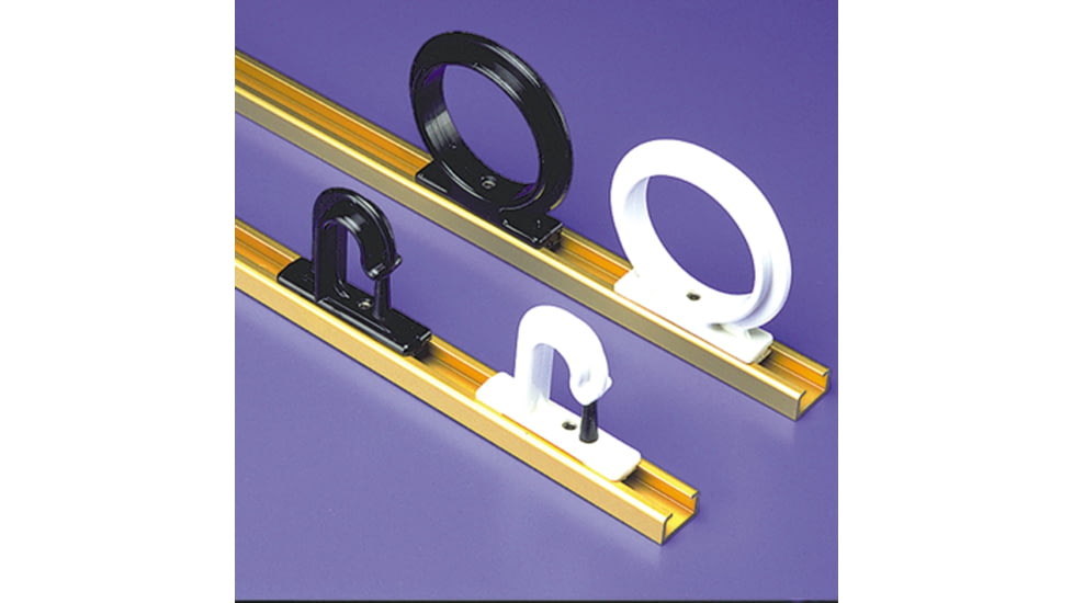 Du-Bro Trac-A-Rod Holders, Black, 1070B