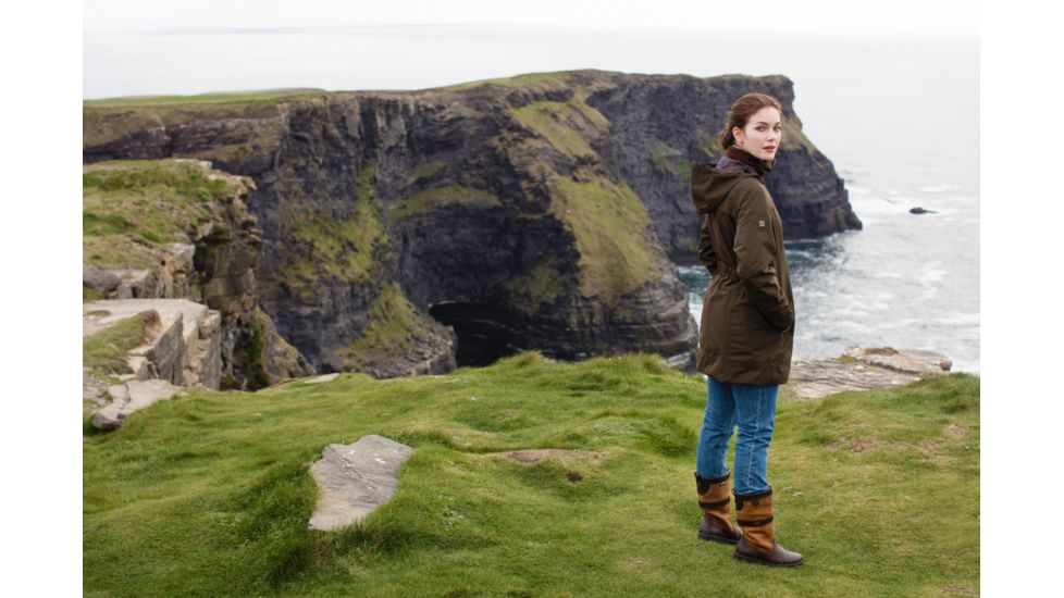 Dubarry of Ireland Leopardstown Gore-Tex Coat - Women's, Olive, EU 34, 3515-Olive-34