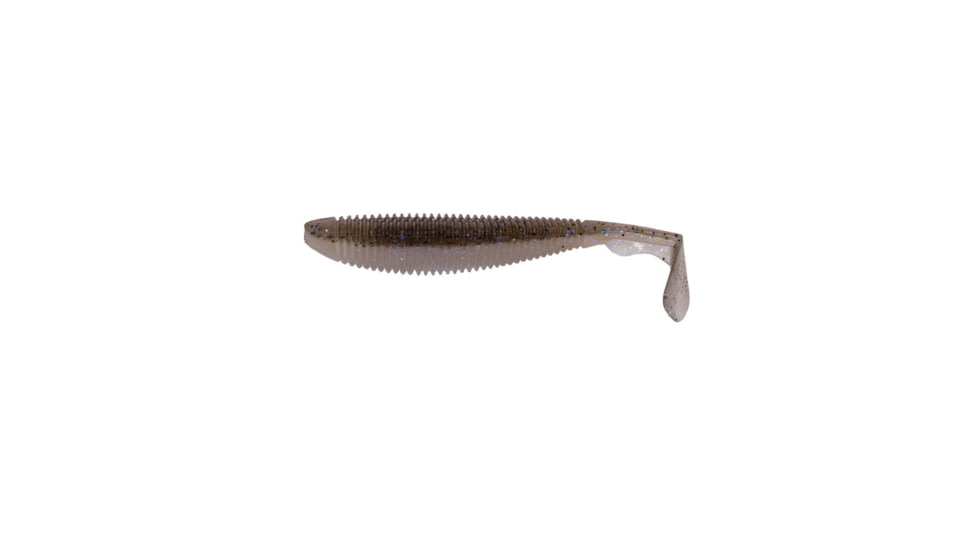 Duckett Fishing 4.5 Subtle Tail Soft Bait, 4.5in, Electric Shad, MXST4.5 ES