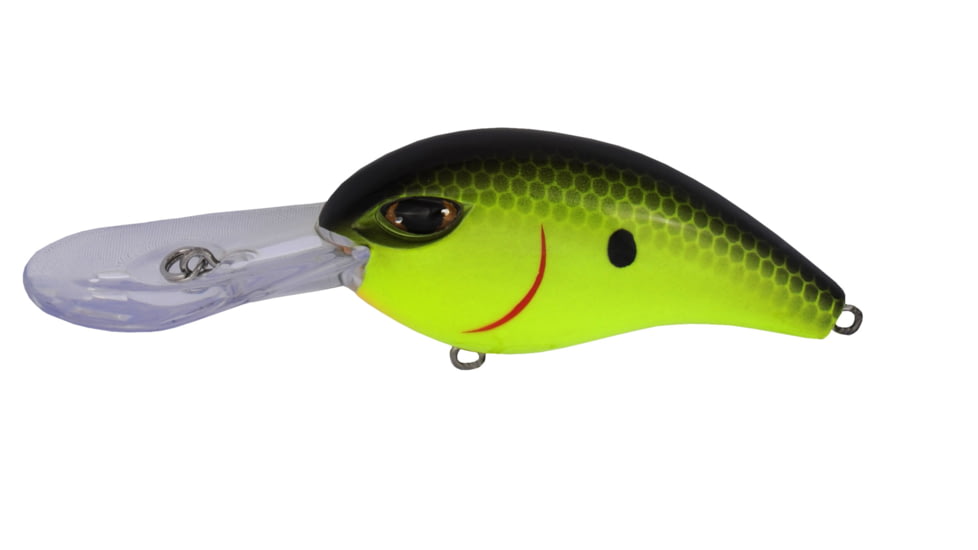 Duckett Fishing BD 12 Bait, Chartreuse Black Back, BD12-CBLB