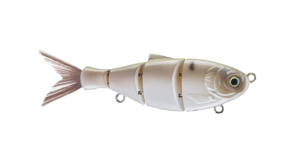 Duckett Fishing BD Shad, Gizzard Shad, 4 in, BDSHAD4-SS Gizzard Shad