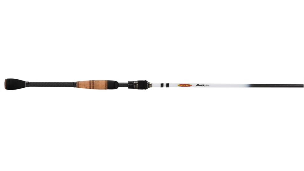 Duckett Fishing Black Ice Casting Rod, Med, Black, 7ft 2in, DFBI72M-C