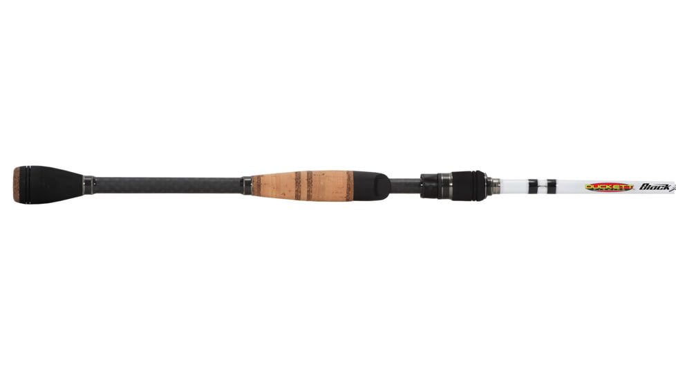 Duckett Fishing Black Ice Casting Rod, Med, Black, 7ft 2in, DFBI72M-C