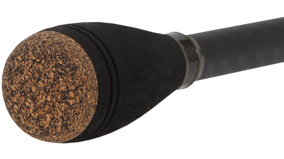 Duckett Fishing Black Ice Casting Rod, Med, Black, 7ft 2in, DFBI72M-C