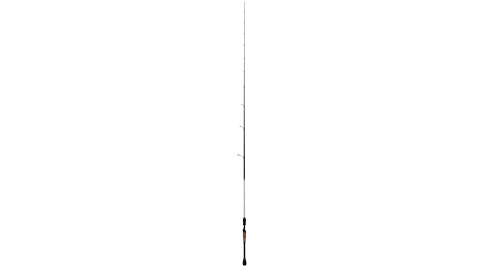 Duckett Fishing Black Ice Medium Spinning Rod, Med, Black, 7ft 2in, DFBI72M-S