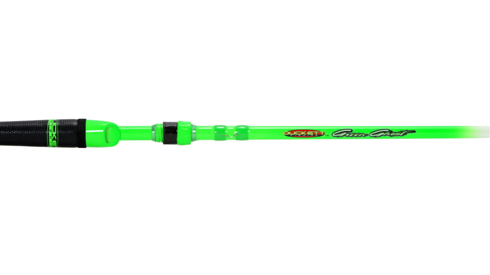 Duckett Fishing Green Ghost Casting Rod, 7ft 3in, Medium Heavy, Moderate Fast, 1 Piece, DFGR73MH-C