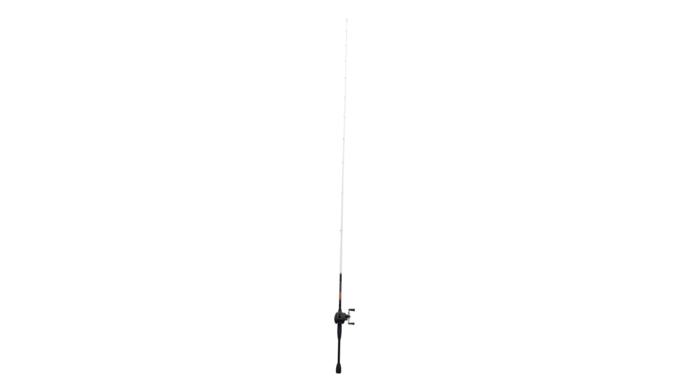 Duckett Fishing Pro-Driven Baitcasting Combo, White/Black, 7ft, DFPC70MH-C