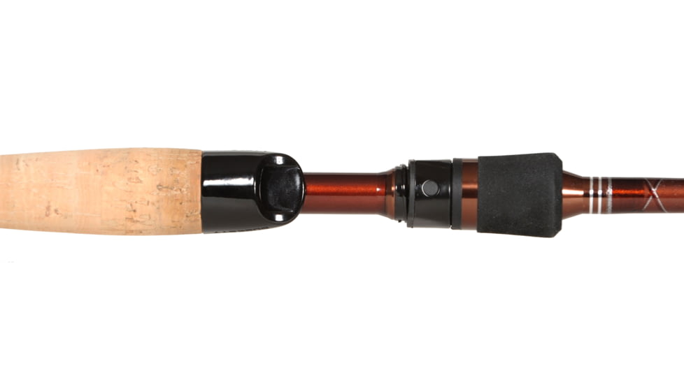 Duckett Fishing Walleye Series Spinning Rods, Med, White, 6ft 8in, DFWE68M-S