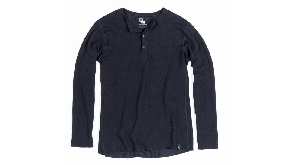 Duckworth Comet Henley - Men's -Black-Large