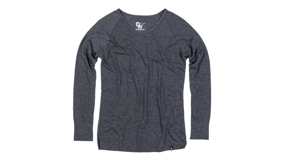 Duckworth Vapor Loose Crew, Charcoal, XL, 20324Chc
