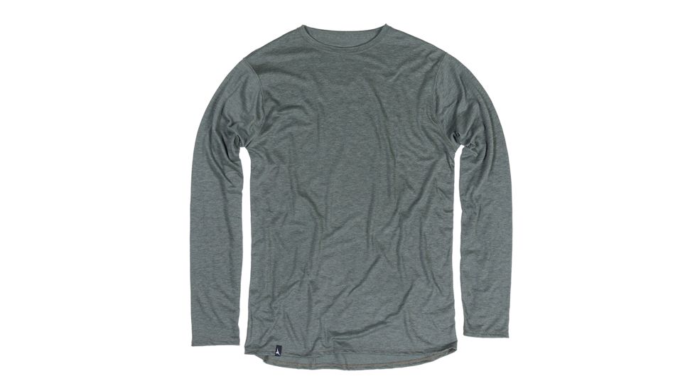 Duckworth Vapor LS Crew - Mens, Spruce, Small, DW10302-25-1