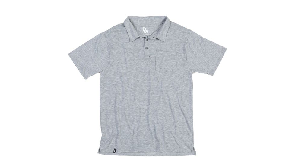 Duckworth Vapor Polo, Standard Gray, L, 10320StnGyy