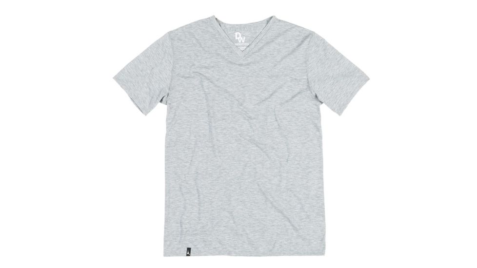 Duckworth Vapor V-Tee, Standard Gray, S, 10355StnGyS