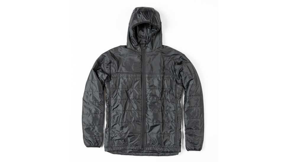 Duckworth WoolCloud Full Zip Hoody - Mens, Black, Medium, DW10915-01-2