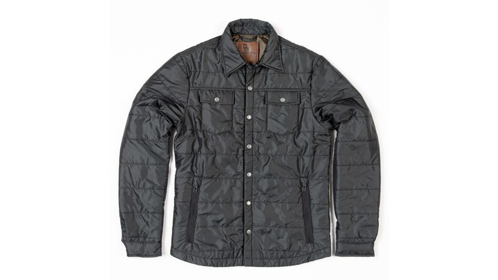 Duckworth WoolCloud Snap Shirt - Men's, Black, Small, DW10914-01-1