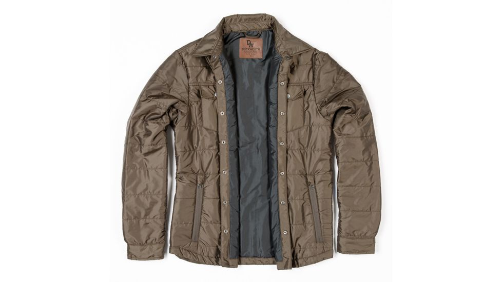 Duckworth WoolCloud Snap Shirt - Men's, Olive, Small, 342542