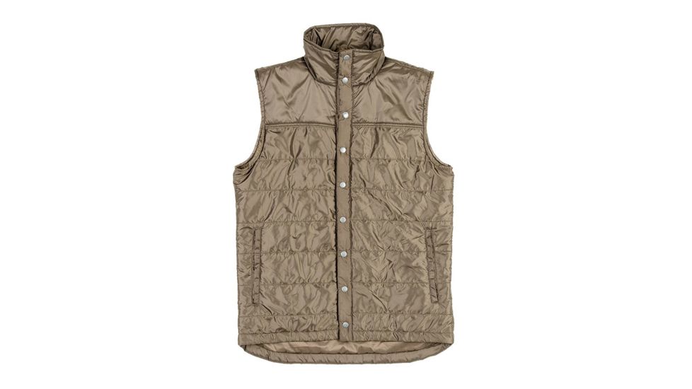 Duckworth Woolcloud Vest - Mens, Olive, Small, DW10940-14-1