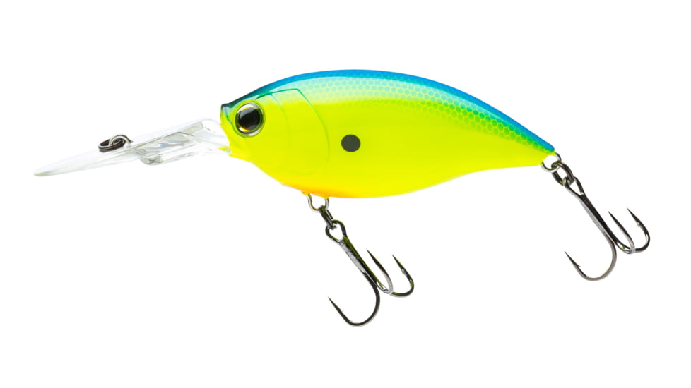 Duel Hardcore Crank 3, 70F 70mm 2.75ft, Blue Back Chartreuse, R1376-BCL
