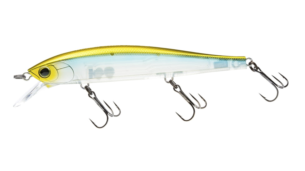 Duel Hardcore Minnow, Flat 110SP, 110mm 4-3/8in, Ghost Pearl Shad, R1362-GSPS