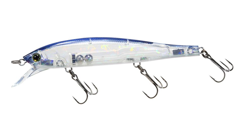Duel Hardcore Minnow, Flat 110SP, 110mm 4-3/8in, Ghost Pro Blue, R1362-GHPB