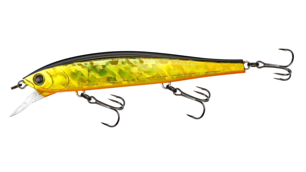 Duel Hardcore Minnow, Flat 110SP, 110mm 4-3/8in, Golden Shiner, R1362-HGSN