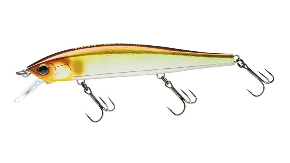 Duel Hardcore Minnow, Flat 110SP, 110mm 4-3/8in, Metallic Ghost Ayu, R1362-MGSA