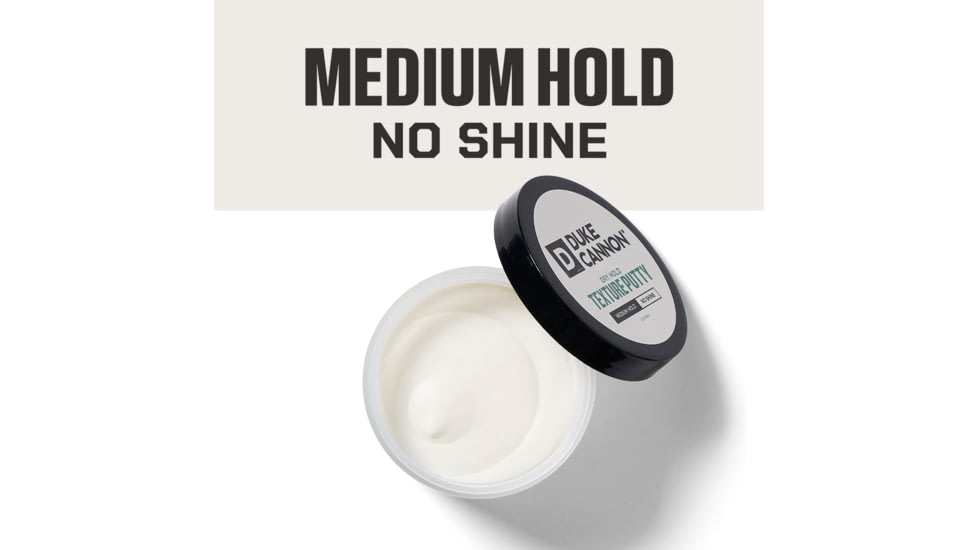 Duke Cannon Supply Co 4oz Dry Hold Texture Putty, White, Small, HS-SPTY4