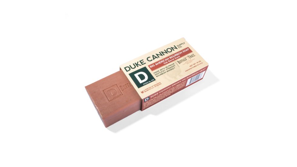 Duke Cannon Supply Co Big American Bourbon Soap, 10 oz Bar, 02BOURBON