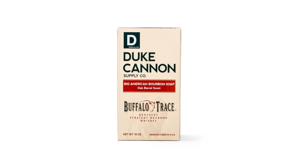 Duke Cannon Supply Co Big American Bourbon Soap, 10 oz Bar, 02BOURBON