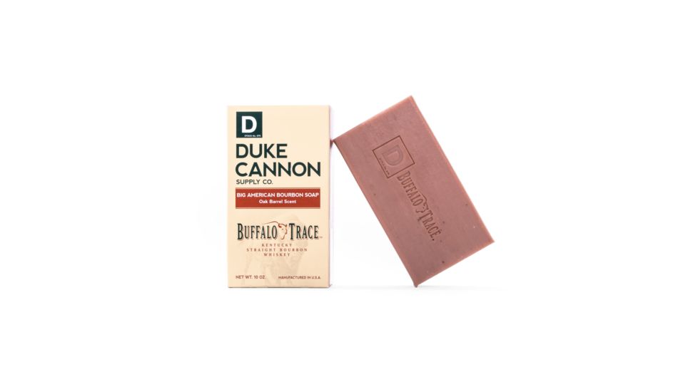 Duke Cannon Supply Co Big American Bourbon Soap, 10 oz Bar, 02BOURBON