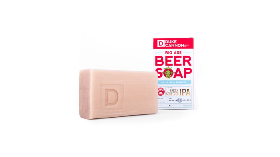 Duke Cannon Supply Co Big Ass Beer Soap, Deschutes IPA, 10 oz Bar, 01IPABEER