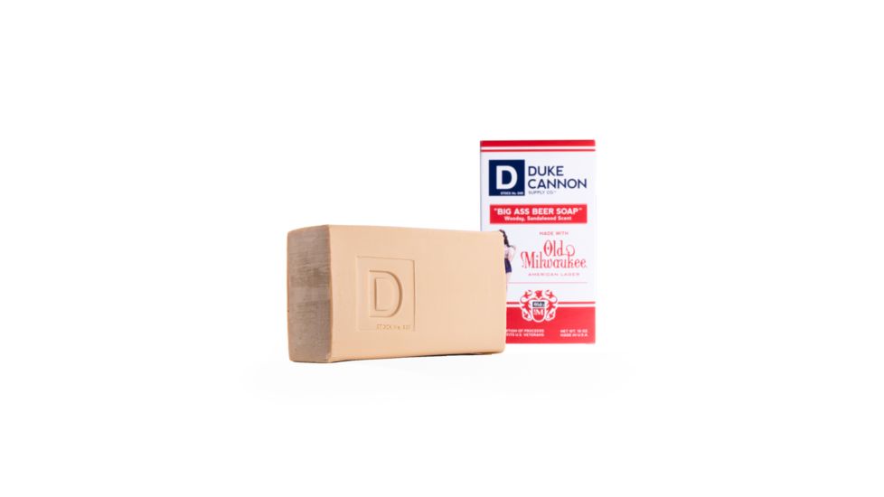 Duke Cannon Supply Co Big Ass Beer Soap, Pinup, 10 oz Bar, 03BEER