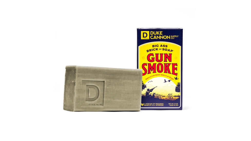 Duke Cannon Supply Co Big Ass Brick Of Soap, Gunsmoke, 10 oz, 03GUNSMOKE1