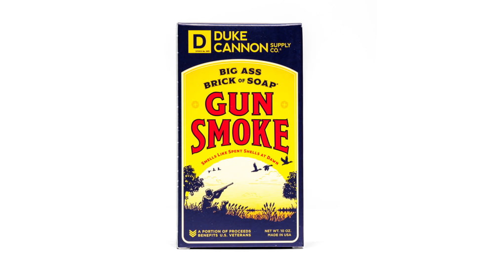 Duke Cannon Supply Co Big Ass Brick Of Soap, Gunsmoke, 10 oz, 03GUNSMOKE1