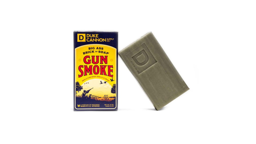 Duke Cannon Supply Co Big Ass Brick Of Soap, Gunsmoke, 10 oz, 03GUNSMOKE1