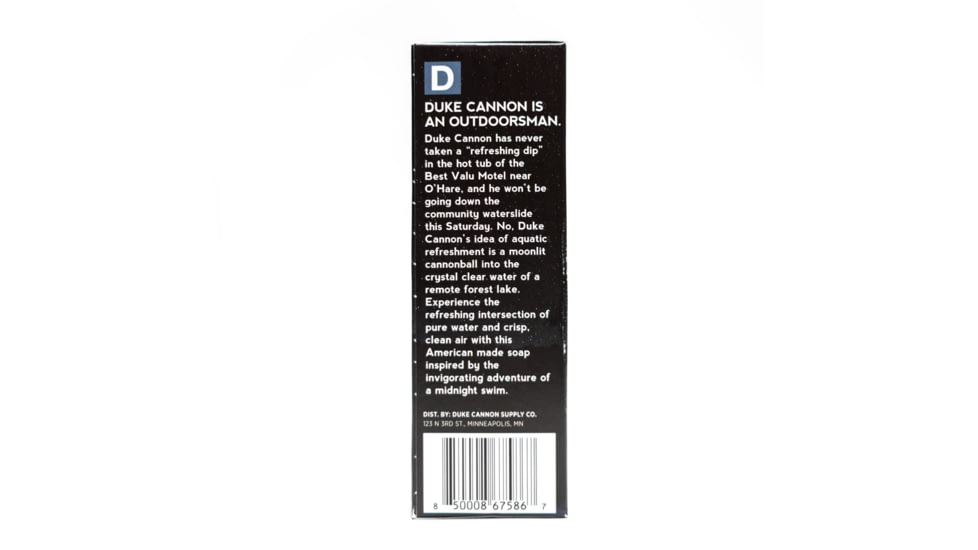 Duke Cannon Supply Co Big Ass Brick Of Soap, Midnight Swim, 10 oz, 03MIDNIGHT1
