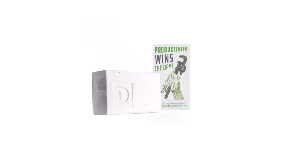 Duke Cannon Supply Co Big Ass Brick of Soap, WW2 Productivity, 10 oz Bar, 03WHITE