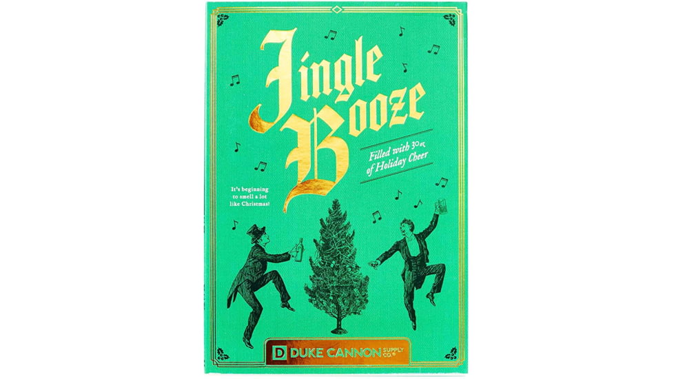Duke Cannon Supply Co Big Ass Brick Soap - Jingle Booze, Holiday Classics Volume 2, JINGLEBOOK